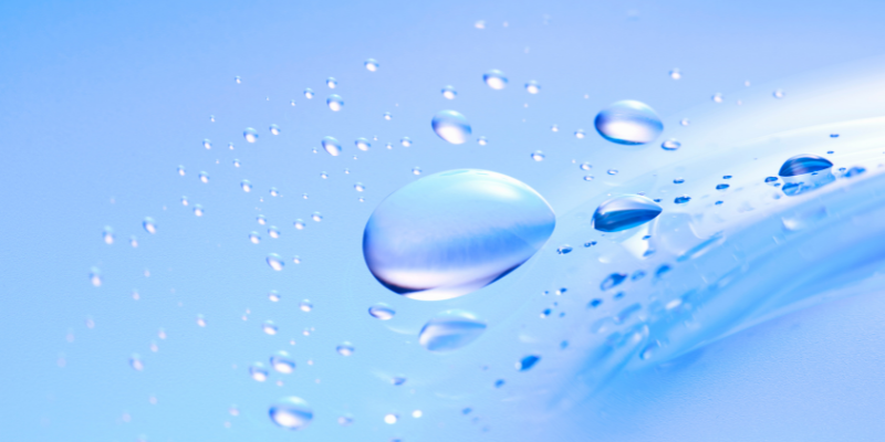 natural water droplet