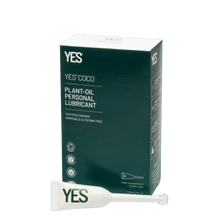 YES COCO Plant oil based lubricant for vaginal dryness - 6 pack applicators