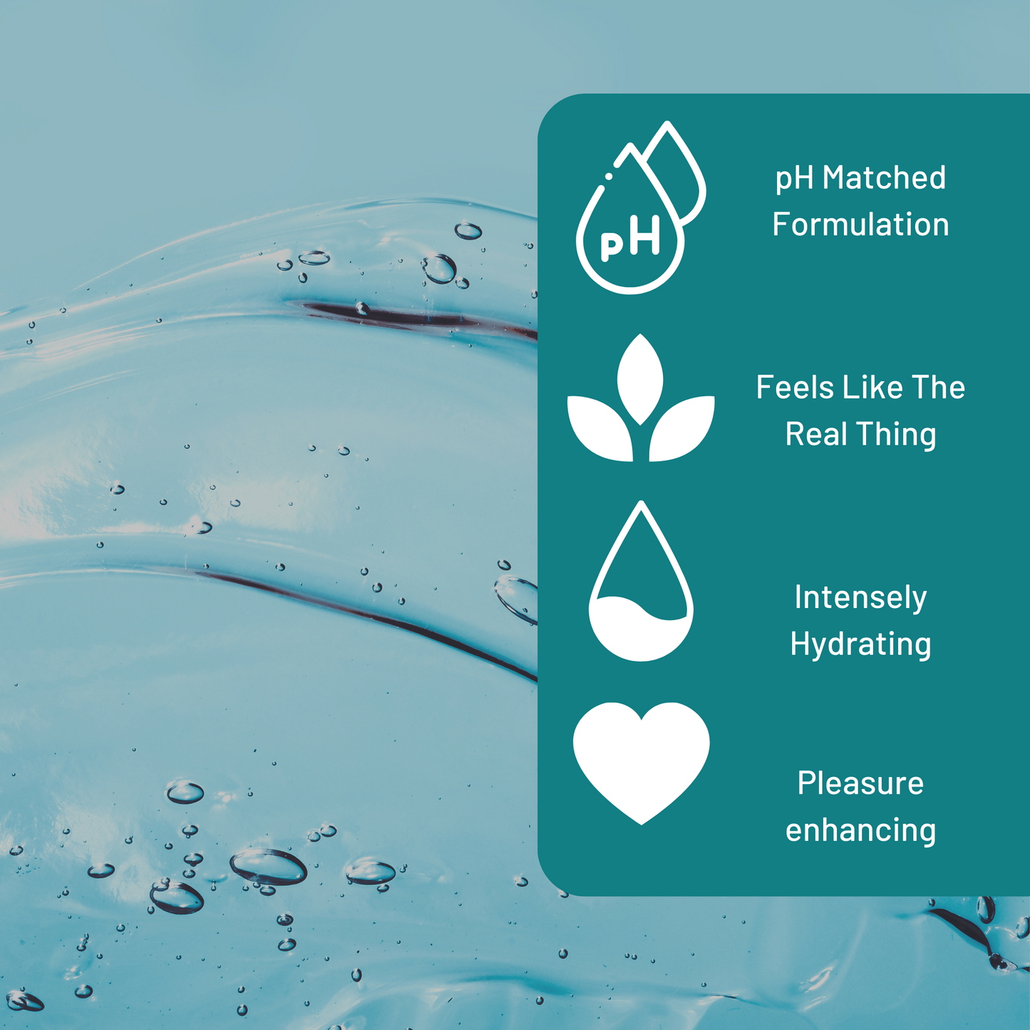 YES WB water based lubricant.  Clear gel.  pH matched formulation.  Feels like the real thing.  